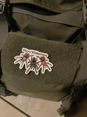 Micro Wilderness Velcro Patch (free shipping- see description)