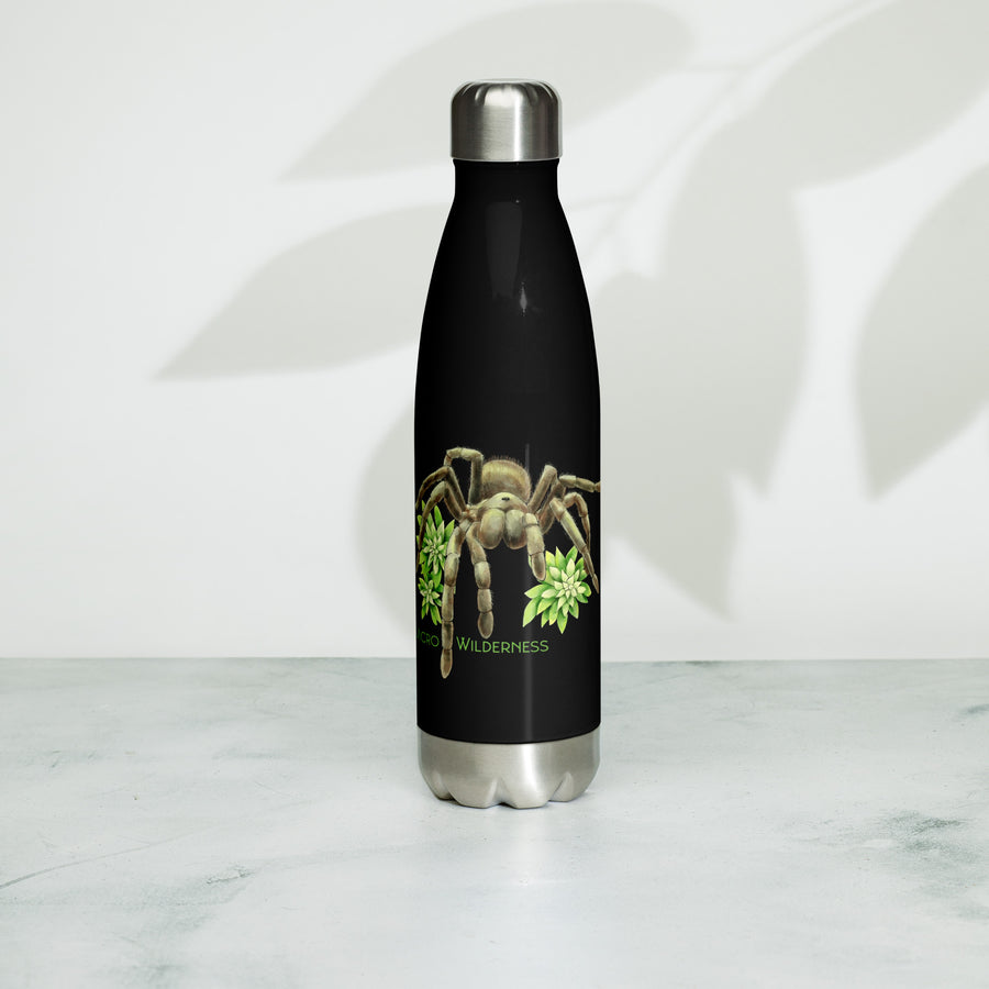 MicroWilderness Tarantula stainless steel water bottle